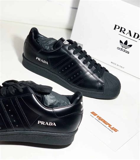 prada x adidas superstar black|adidas superstar collaboration.